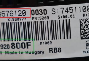 Seat - exeo 3R vanaf 2009 Tellerpaneel reparatie