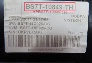 Ford - Mondeo MK 4 facelift vanaf 2010 Tellerpaneel reparatie