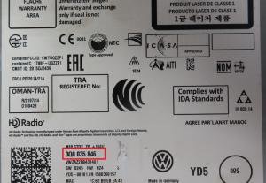 Volkswagen - Tiguan 2 vanaf 2016 Navigatiemodule reparatie