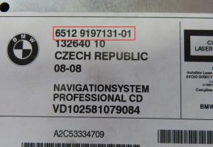 BMW  - X3 E83 vanaf 2004 Navigatietoestel reparatie