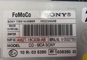 Ford - S-Max 1e gen vanaf 2006 Radio CD-Speler reparatie
