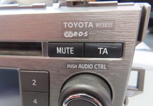 Toyota - Verso vanaf 2004 Radio CD-Speler reparatie