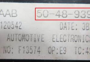 Saab - 9-5 1 (YS3E) vanaf 1997 Kachelbedieningspaneel reparatie