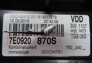 Volkswagen - Transporter T6 vanaf 2015 Tellerpaneel reparatie