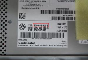Volkswagen - Phaeton vanaf 2002 Navigatietoestel reparatie