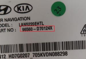 Hyundai - Tucson derde gen. vanaf 2015 Navigatietoestel reparatie