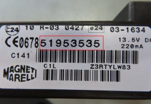 Fiat - 500 vanaf 2007 Telefoon-bluetooth module reparatie