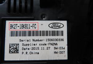 Ford - Transit vierde gen vanaf 2013 Bedieningspaneel Radio reparatie