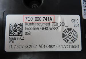 Volkswagen - Crafter vanaf 2017 Tellerpaneel reparatie