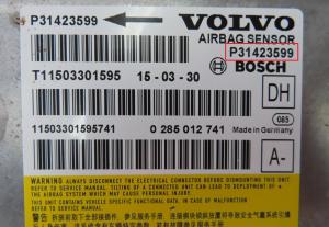 Volvo - V60 vanaf 2010 airbagmodule reparatie