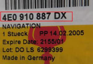 Audi - A8 4E vanaf 2002 Navigatiemodule reparatie