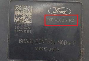 Ford - B-max vanaf 2013 ABS reparatie