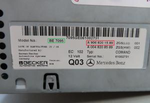 Mercedes - R-Klasse vanaf 2005 Navigatietoestel reparatie