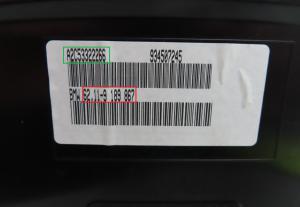 BMW  - X6 E71 vanaf 2008 Tellerpaneel reparatie