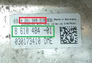 BMW  - 3-Serie F31 vanaf 2012 Motor ECU reparatie